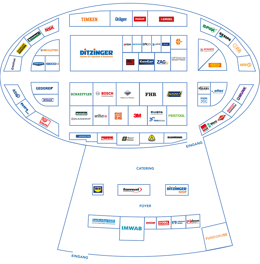 Hallenplan